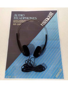 Cuffie-stereo-leggere-Maxell-con-jack-da-35-mm-vintage