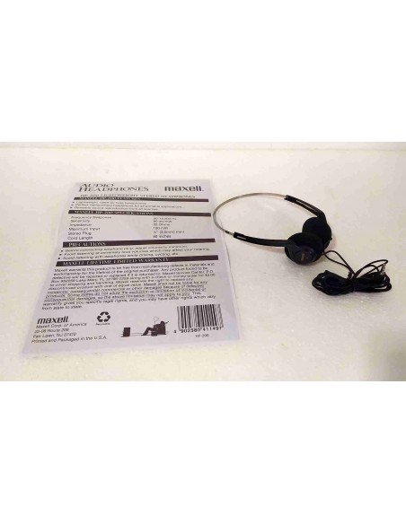 Cuffie-stereo-leggere-Maxell-con-jack-da-35-mm-vintage-4