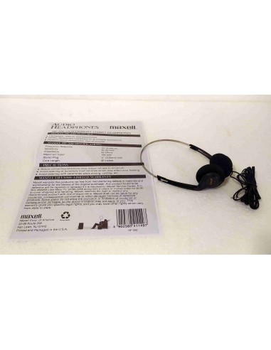 Cuffie-stereo-leggere-Maxell-con-jack-da-35-mm-vintage-3