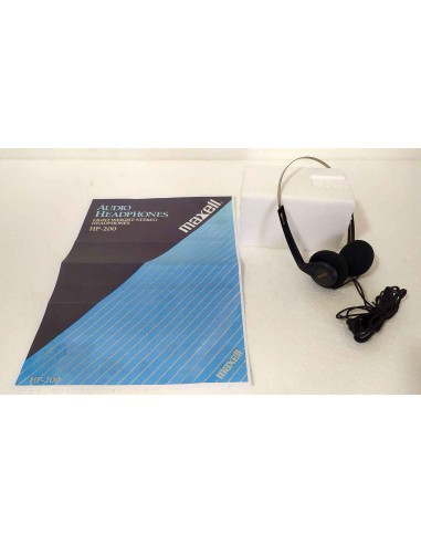 Cuffie-stereo-leggere-Maxell-con-jack-da-35-mm-vintage-5