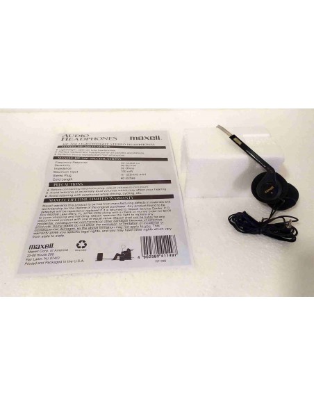 Cuffie-stereo-leggere-Maxell-con-jack-da-35-mm-vintage-6