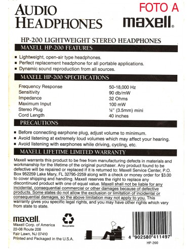 Cuffie-stereo-leggere-Maxell-con-jack-da-35-mm-vintage-8