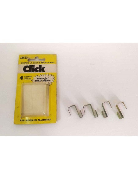 Supporti-ganci-per-tendina-su-infissi-in-alluminio-Set--Click-da-4-pezzi