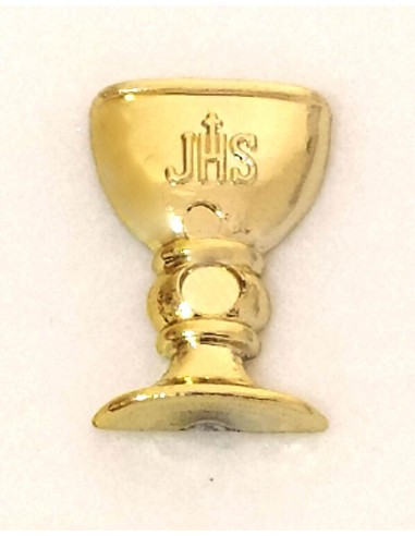 Placca-decorativa-Calice-prima-comunione-JHS-dorato-Cf-17-Pz