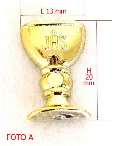 Placca-decorativa-Calice-prima-comunione-JHS-dorato-Cf-17-Pz-Dimensioni
