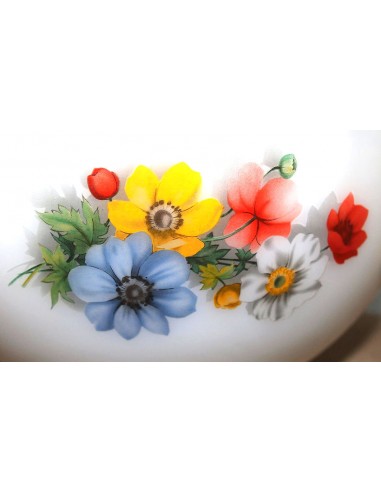 Ciotola-in-vetro-bianco-Arcopal-france-con-bordo-smerlato-e-fiori-5