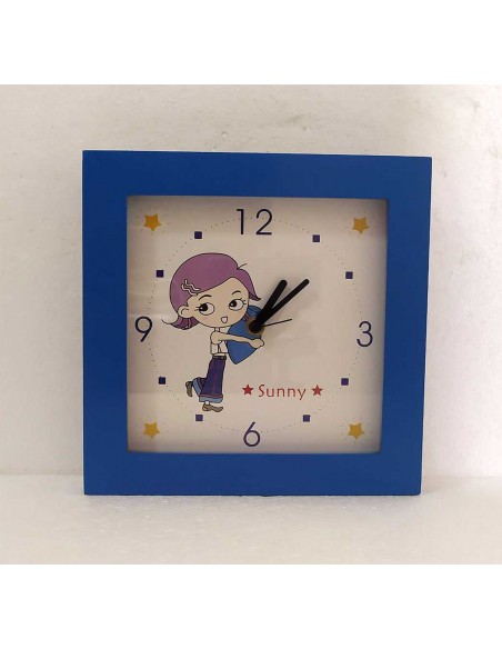 Orologio-da-parete-per-bambini-quadrato-blu-modello-Sunny-6