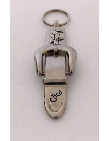 Portachiavi-Le-Coco-in-metallo-con-Tucano-Vintage-7
