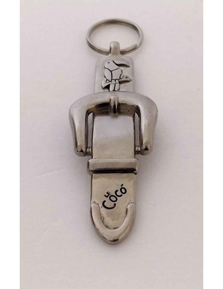 Portachiavi-Le-Coco-in-metallo-con-Tucano-Vintage-7