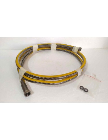 Tubo-Gas-flessibile-acciaio-inox-12-FF-giallo-con-guarnizioni-1
