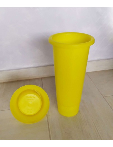 Vaso-portafiori-Ideal-giallo-in-plastica-14x35-cm-4