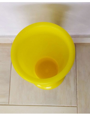 Vaso-portafiori-Ideal-giallo-in-plastica-14x35-cm-5