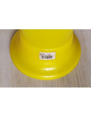 Vaso-portafiori-Ideal-giallo-in-plastica-14x35-cm-Codice