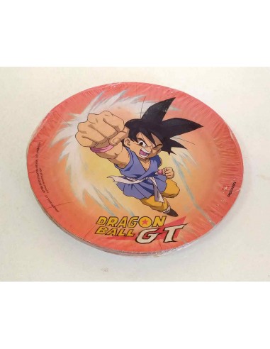 Dragon Ball GT - Set 10 Piatti Carta...
