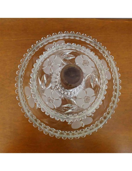 Alzata-vintage-2-piani-vetro-floreale-e-legno-dolcifrutta-Ø23xh31cm-5