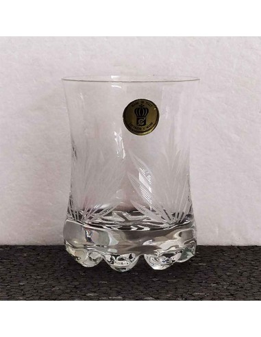 Set-6-bicchieri-bibita-in-vetro-vintage-decoro-inciso-a-foglia-2