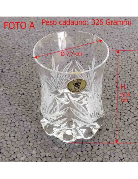 Set-6-bicchieri-bibita-in-vetro-vintage-decoro-inciso-a-foglia-dimensioni