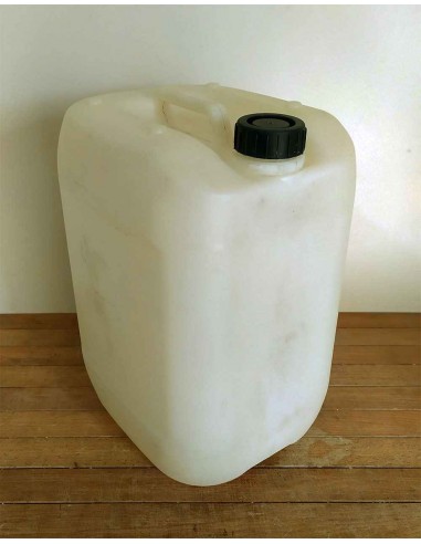 Taniche-lattine-in-plastica-bianca-vuote-impilabili-da-20-kg
