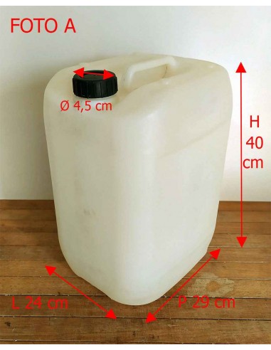 Taniche-lattine-in-plastica-bianca-vuote-impilabili-da-20-kg-dimensioni