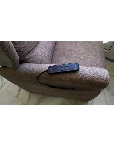 Poltrona Alzapersona Vitarelax Romeo 2 Motori Elettrica PMUA006 con telecomando