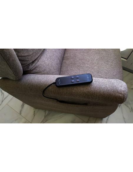 Poltrona Alzapersona Vitarelax Romeo 2 Motori Elettrica PMUA006 con telecomando