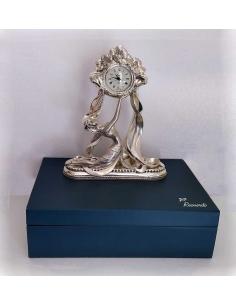 Orologio Grande Donna in resina argentata PR203 su scatola