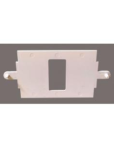 Adattatore Bianco per Scatola 503 da Magic a Placca ARC | 1 Posto, parte esterna. 2