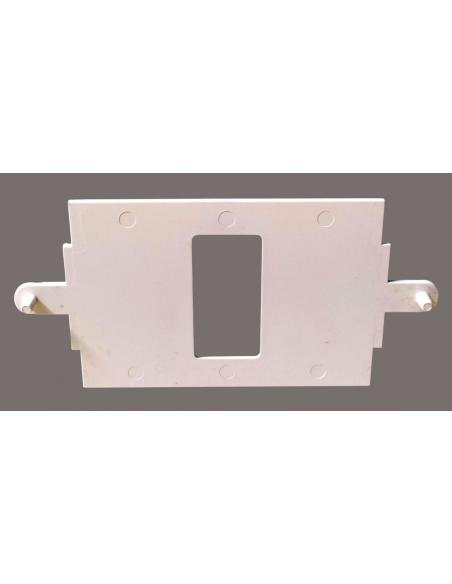Adattatore Bianco per Scatola 503 da Magic a Placca ARC | 1 Posto, parte interna.