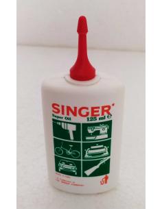 Olio Singer per Macchina da Cucire e Multiuso 125ml Originale, vista frontale.