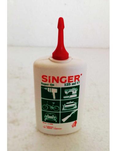 Olio Singer per Macchina da Cucire e Multiuso 125ml Originale, vista posteriore.