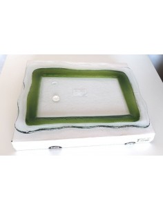 VASSOIO RING VERDE PICCOLO 32 CM-IVAT