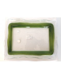 VASSOIO RING VERDE PICCOLO 32 CM-IVAT 2