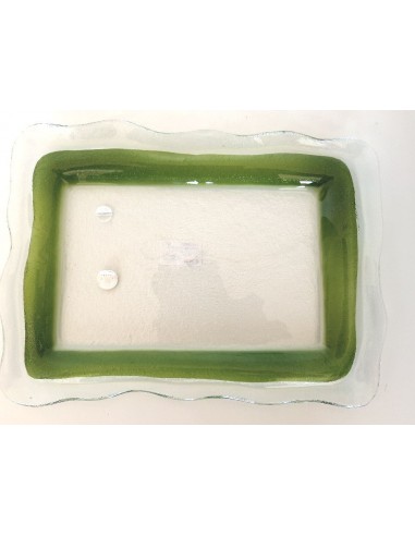 VASSOIO RING VERDE PICCOLO 32 CM-IVAT-2