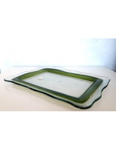 VASSOIO RING VERDE PICCOLO 32 CM-IVAT-3