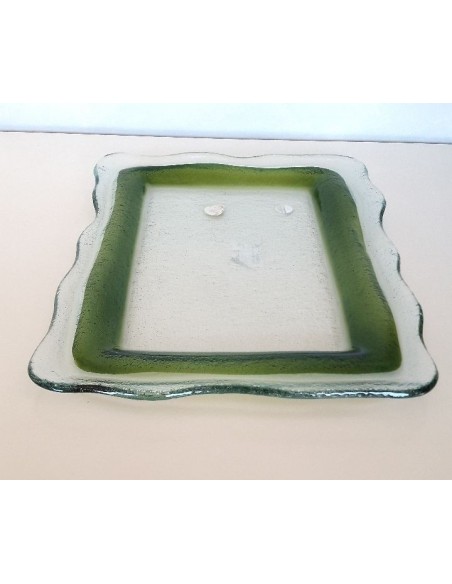 VASSOIO RING VERDE PICCOLO 32 CM-IVAT-4