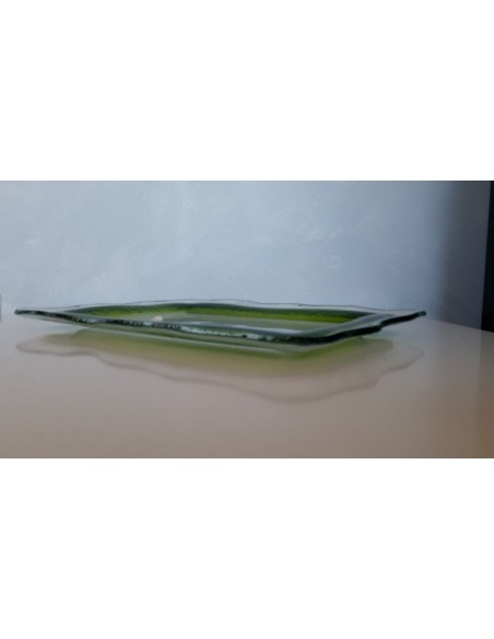 VASSOIO RING VERDE PICCOLO 32 CM-IVAT-5