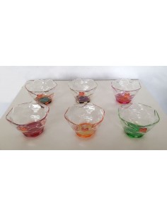 Set Vassoio Ovale Guzzini+coppette gelato RCR 2