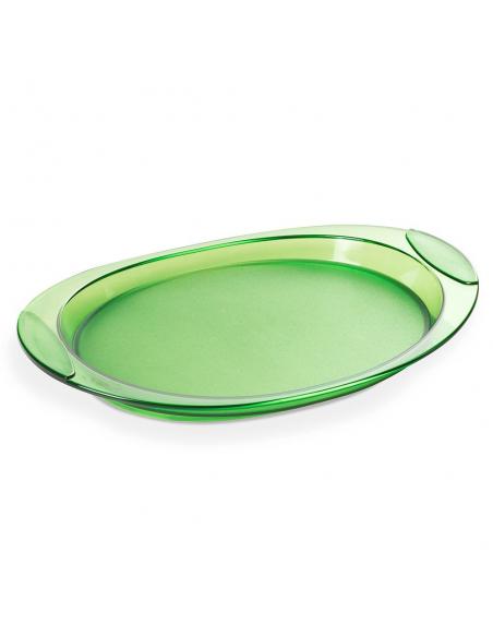 VASSOIO OVALE VERDE M920VP HAPPY DRINK 52 CM