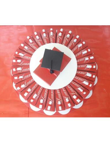 TORTA LAUREA ROSSA 27 FETTE MBC-CT157--3