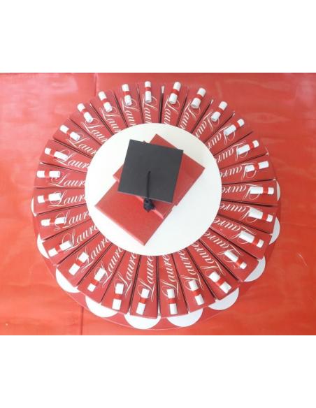 TORTA LAUREA ROSSA 27 FETTE MBC-CT157--3