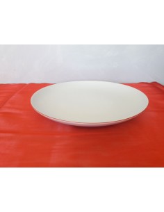 VASSOIO TONDO ACQUERELLO ROSSO-31757-1 2