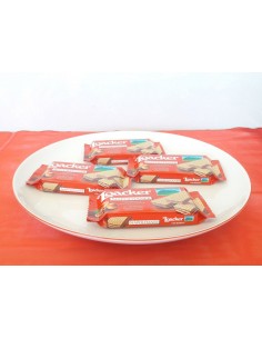 VASSOIO TONDO ACQUERELLO ROSSO-31757-1