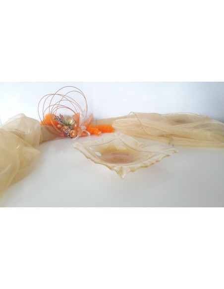 VASSOIO RIGOLETTO ORO PERLA 22-IVAT