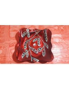 VASSOIETTO BOBOLI ROSSO QUADRO-IVAT 2