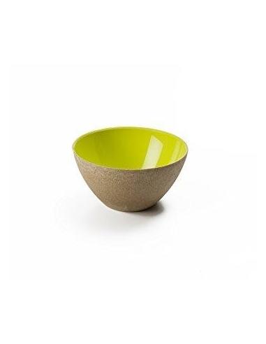 Ciotola-Media-Ecoliving-1,5 litri-Verde-Giallo
