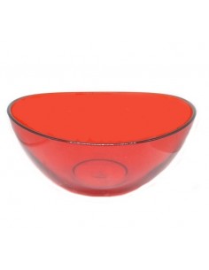 Insalatiera-colorata-trasparente-linea-Dune-Ø20-cm-Rossa