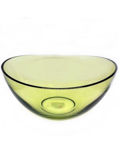 Insalatiera-colorata-trasparente-linea-Dune-Ø20-cm-Verde