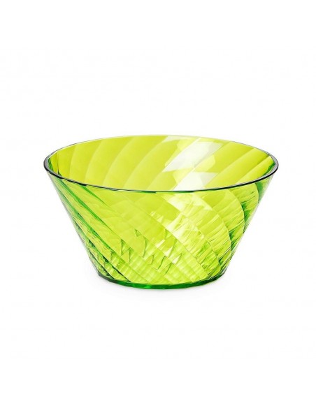 Insalatiera-colorata-trasparente-Diamond-1,6-litri-Verde