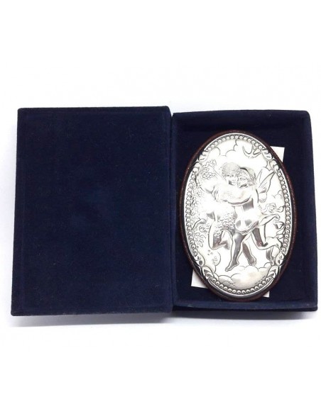 Icona-medaglione-angeli-con-box-in-velluto-blu-23932-c