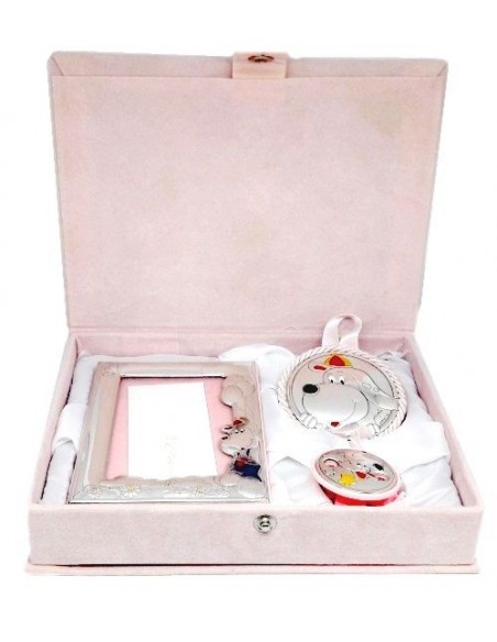 Set-cornice-rosa+medaglione+portaciuccio-B228311